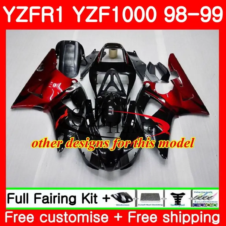 Корпус для кузова YAMAHA YZF-1000 YZF 1000 R 1 YZF-R1 98 99 TOP Blue flames 71SH18 YZF1000 YZFR1 R1 1998 1999 | Автомобили
