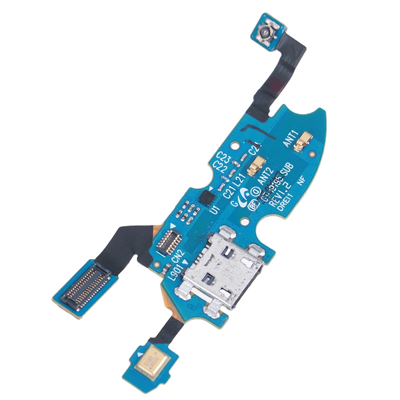 Charger Flex 1Pc For Samsung S4 Mini i9195 USB Date Port Connector Dock Charging Cable Repair Part | Мобильные телефоны и