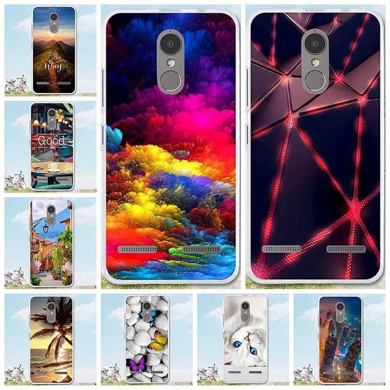 Soft TPU Cases for Lenovo K6 Power Case Cover Silicone shell skin For lenovo k6 k6power K 6 Cute Phone Bag | Мобильные телефоны и