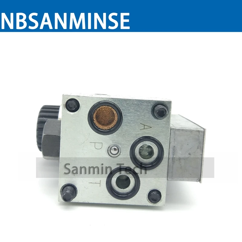 23QDF Electromagnetic Solenoid Valve Two Position Three Way NO NC High Pressure 31.5Mpa Hydraulic NBSANMINSE | Обустройство дома