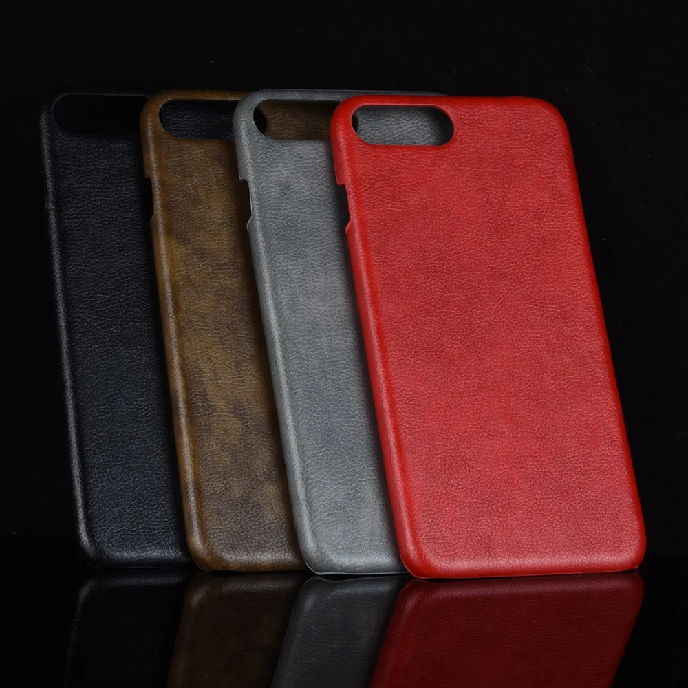 subin slim cases for apple iphone 7 plus case litchi skin pattern pu leather and pc book cover for iphone 7 plus phone case free global shipping