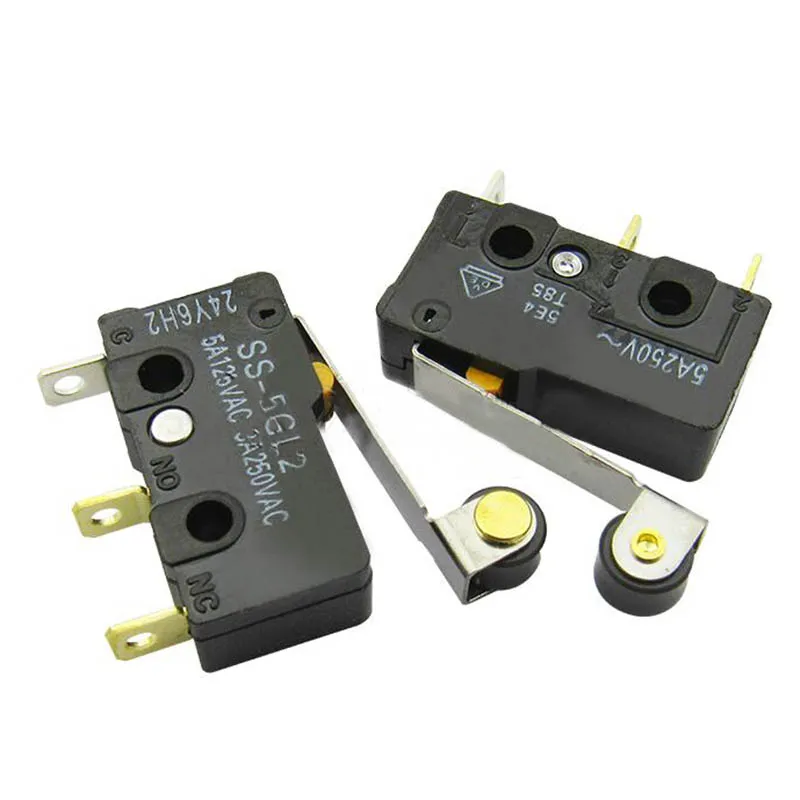 Внешний микропереключатель контактная кнопка 3 контакта переключатели 5A 125V AC/ 3A