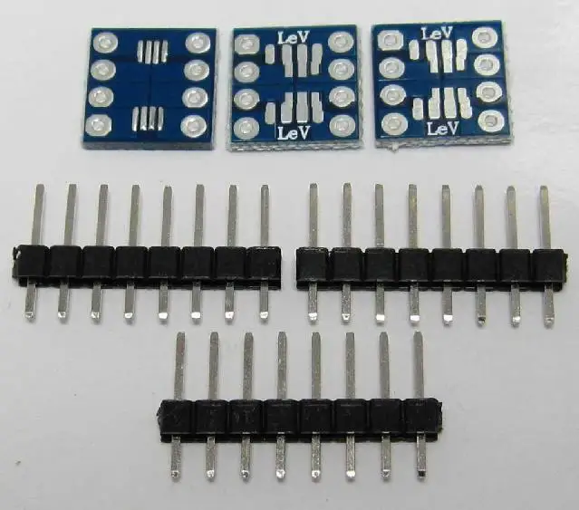 Бесплатная доставка! 120 шт. наборы SOP SOT MSOP TSSOP поворотный DIP 8 pin