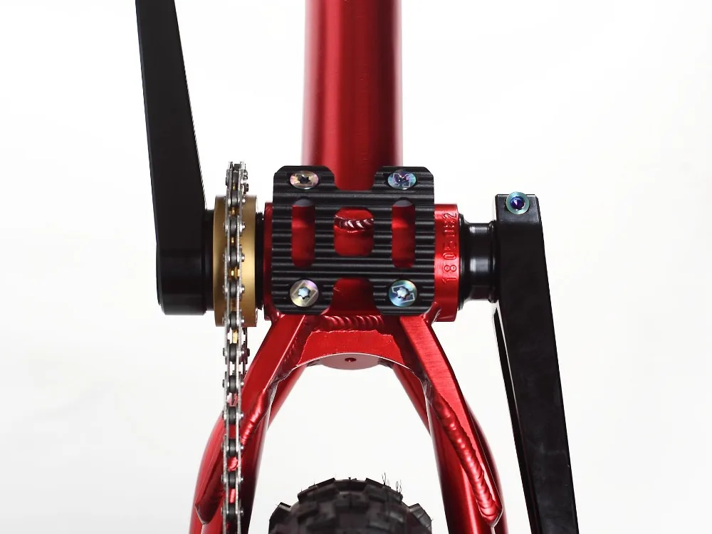 Newest ECHOBIKE TEAM 20 дюймовый пробный велосипед детали из титанового сплава Карбоновая
