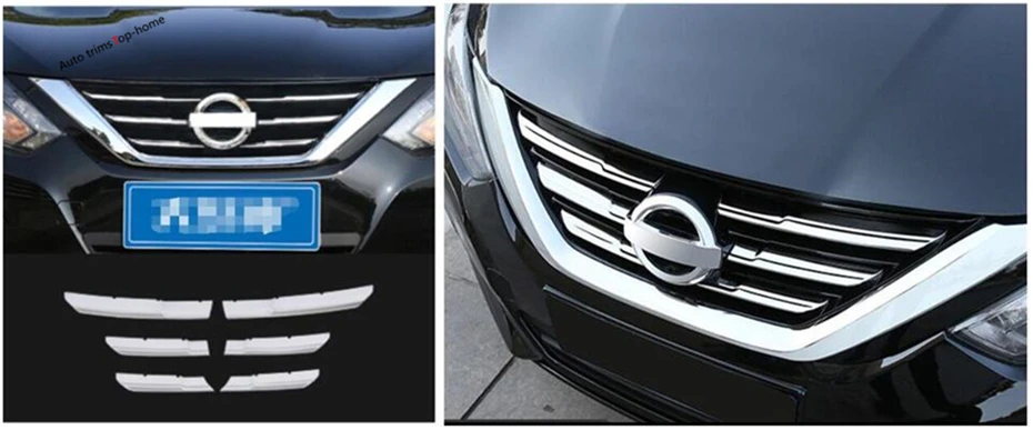 Yimaautotrims Передняя решетка гриль Декоративная полоса Накладка подходит для Nissan Teana