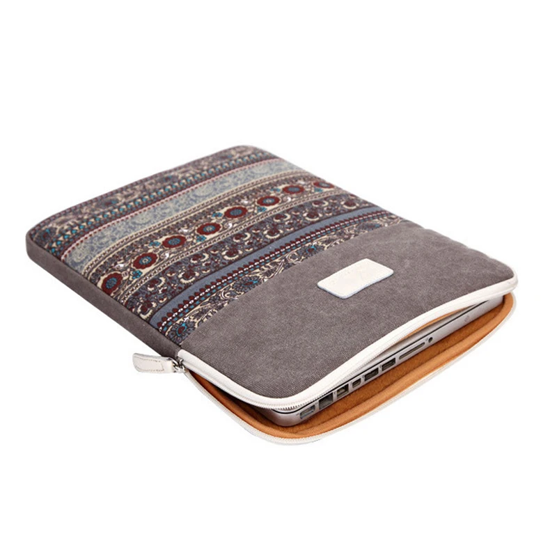 Водонепроницаемая Холщовая Сумка для ноутбука Macbook Pro 13 чехол 11 12 14 15 Xiaomi Notebook Air 5 3