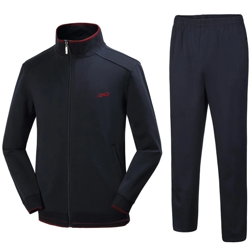 Мужские повседневные спортивные костюмы 2 шт. толстовки в стиле хип хоп с