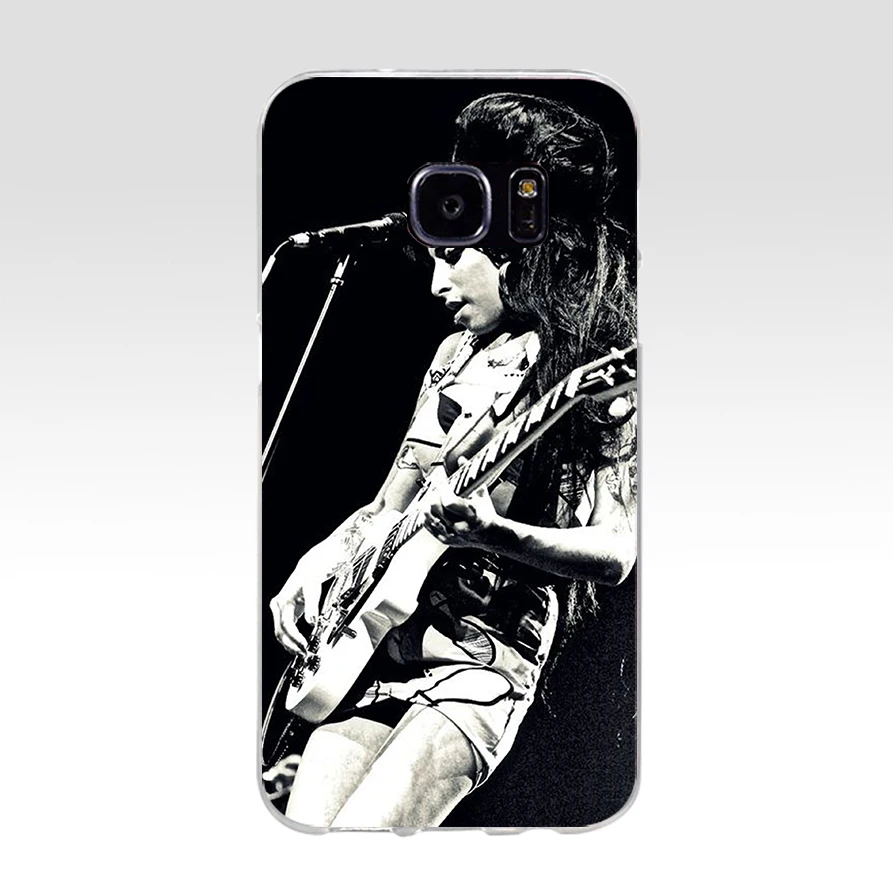 219AQ amy winehouse 2 Мягкий ТПУ силиконовый чехол для samsung Galaxy s6 s7 edge s8 s9 plus чехол|Бамперы| |
