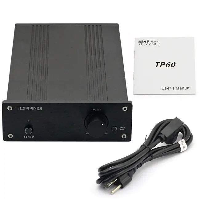TOPPING TP60 TP-60 TA2022 80 Вт x 2 класс T AMP Tripath Hifi Цифровой стерео усилитель мощности 2 аналоговых RCA входов высокой мощности