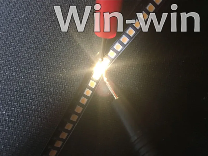 Теплый белый свет 100 шт. POWER TOP 1210 3528 SMD SMT PLCC-2 ультра ярсветодиодный оптовая продажа