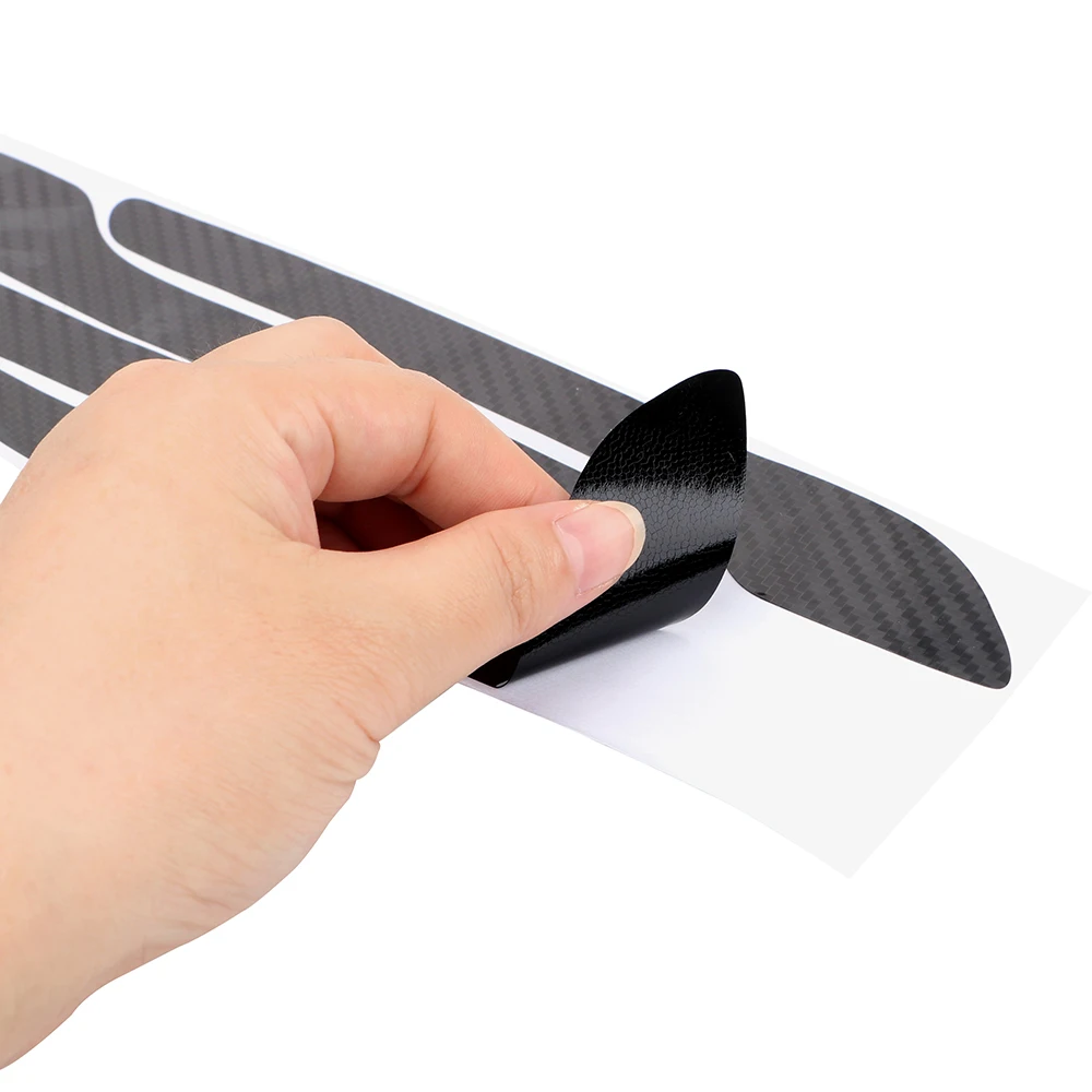 FORAUTO 4 шт. Автомобильная наклейка на дверную ручку для Tesla Model 3 защитные наклейки