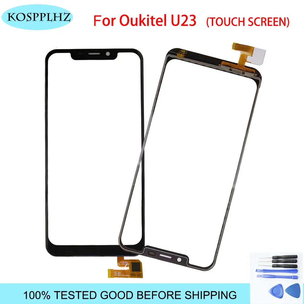 KOSPPLHZ 6 18 дюймов для Oukitel u23 сенсорный экран Стекло 100% протестированный дигитайзер