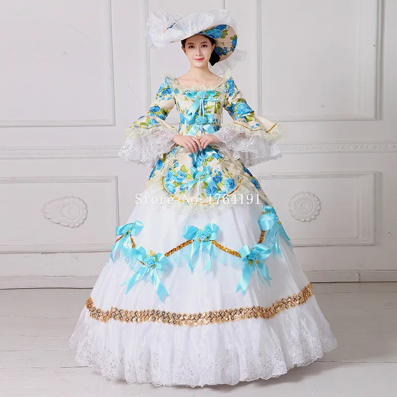18 века Европа дворец оборки елизабетское платье готическое викторианское