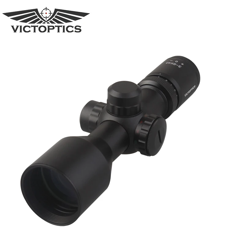 Victoptics 3 9x40 охотничий стрелковый прицел 1/4 MOA 25 4 мм 1 дюйм трубка дешевый прицел|cheap