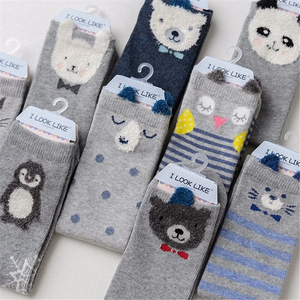 Детские гольфы для маленьких мальчиков и девочек хлопковые носки в полоску с