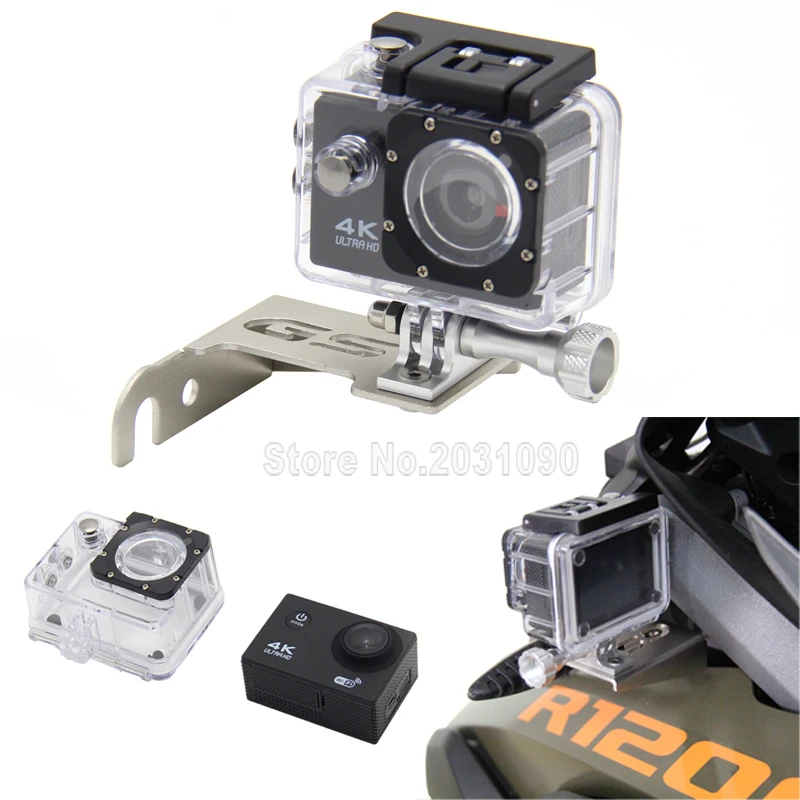 

For BMW R1200GS LC ADV front left Camera bracket for GoPro for BMW R 1200 GS LC 2013 2014 2015 2016 R1200 GS Motorcycle Parts