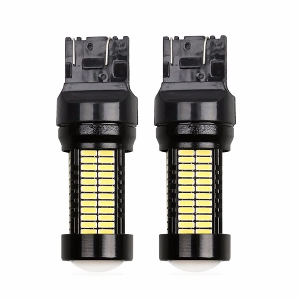 1 шт. T20 7440 7443 108SMD 4014 ice canbus well error Автомобильный задний стоп светильник