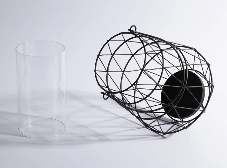 Минималистичные современные металлические подсвечники для гостиной столовой