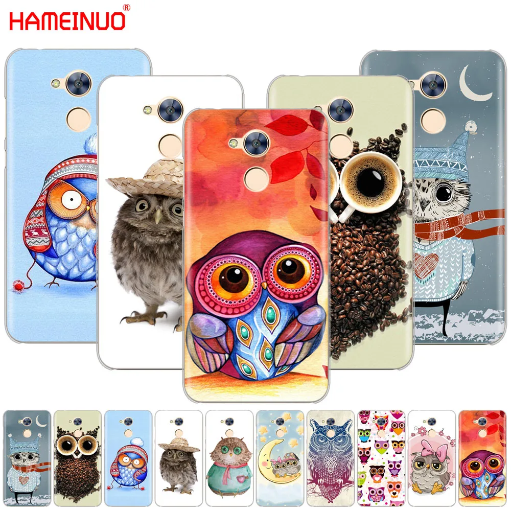Чехол HAMEINUO с разноцветными совами для Huawei Honor V10 4A 5A 6A 6C 6X 7X 8 9 NOVA PLUS LITE | Мобильные