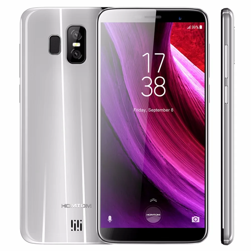 HOMTOM S7 смартфон соотношением сторон 18:9 3 ГБ + 32 г MTK6737 четыре ядра процессор 5