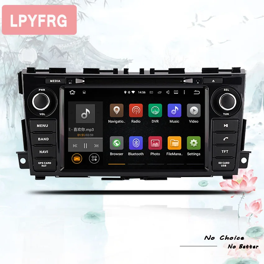 Android 10 0 4 Гб RAM автомобильный DVD мультимедийный плеер GPS Wifi 3/4G DVR камера ТВ для Nissan