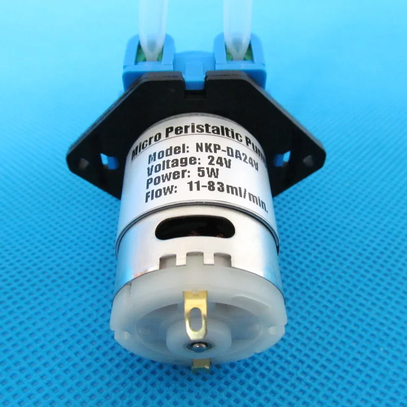 Высококачественный Микро перистальтический насос 11 ~ 83 мл/мин. dc 3v/6v/12v/24v |
