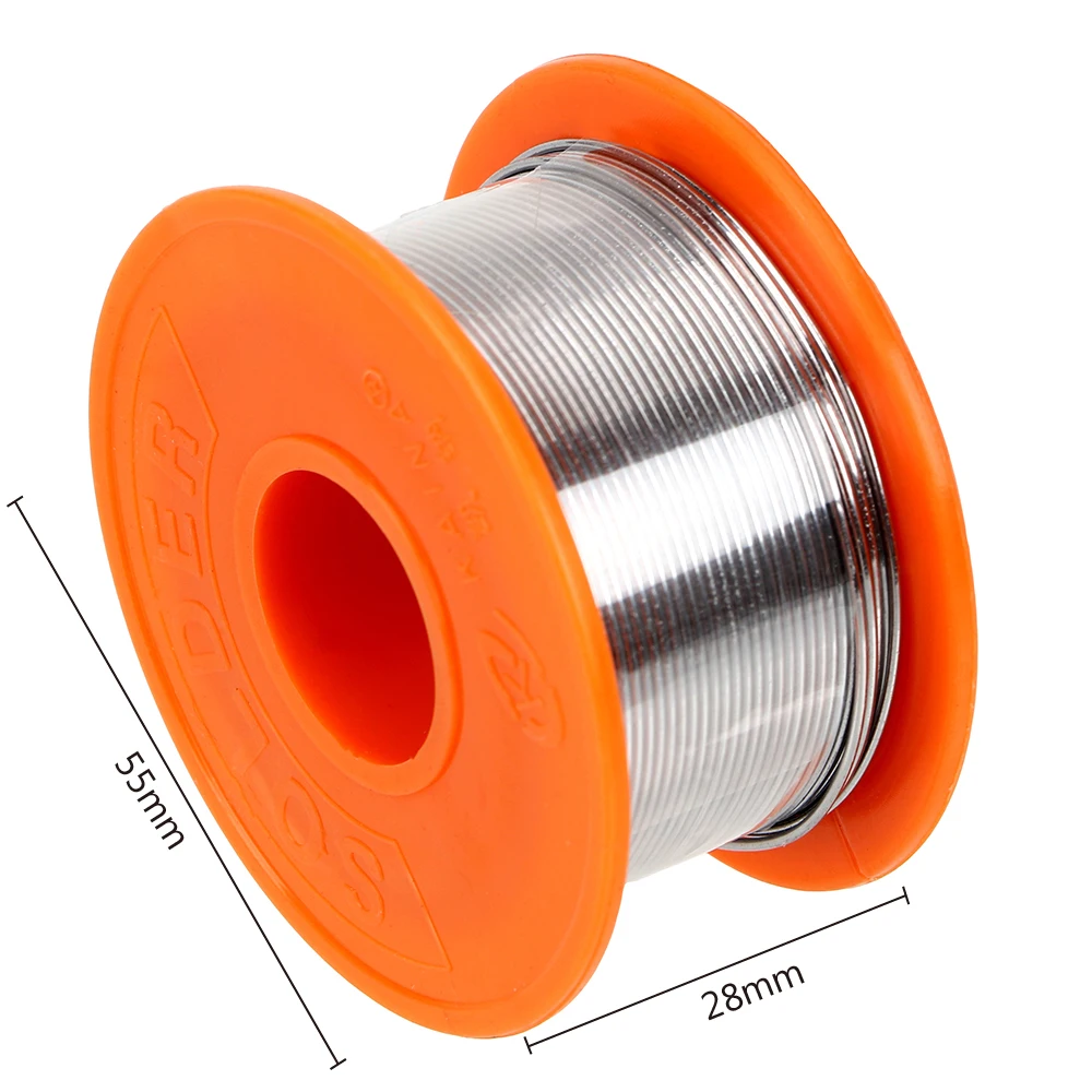

NICEYARD 0.8mm 63/37 Rosin Core Solder Welding Wires Hot Tin Lead Solder Wire Spool Reel Core Flux Soldering Welding Solder