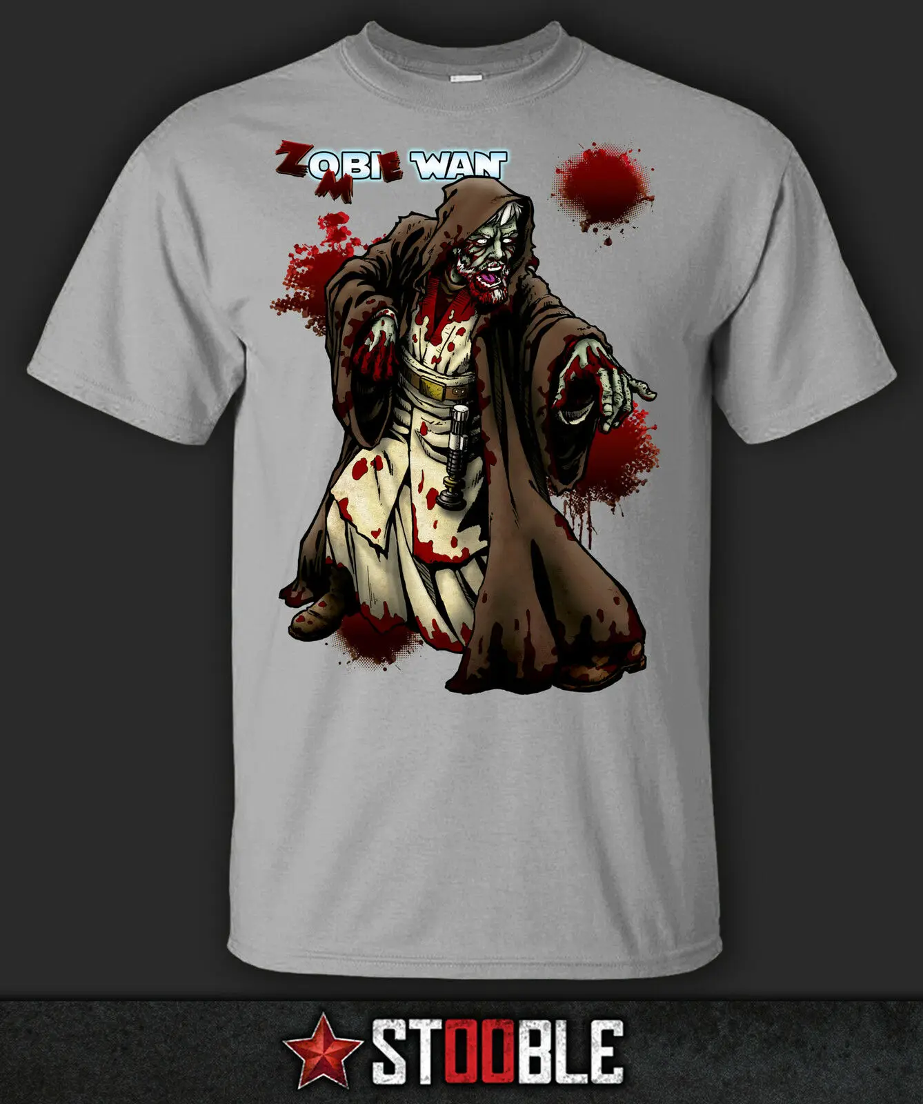 Футболка Zombie Wan Kenobi Прямая поставка от Stockist 2019 дизайнерская брендовая новая