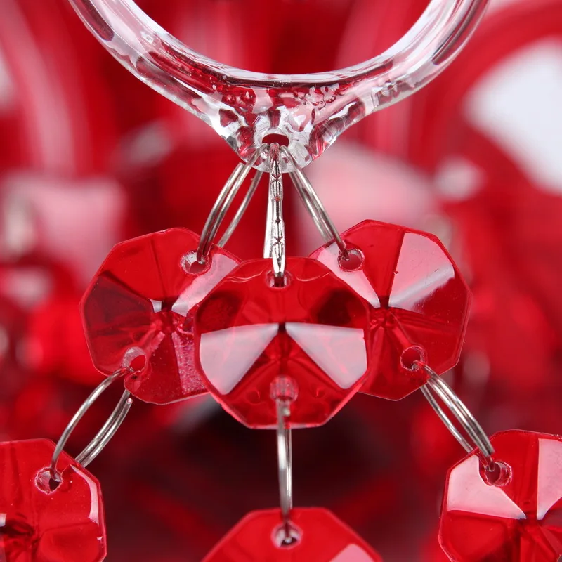 MD9133 8European crystal chandelier red wedding upscale restaurant bedroom chandelier|crystal chandelier|bedroom chandelierchandelie |