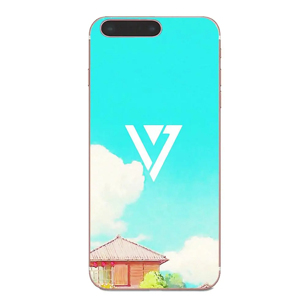 ТПУ Новый стиль уникальный Kpop Seventeen для Huawei P7 Honor 4C 5A 5C 5X 6 6C 6A 6X 7 7X 8 9 V8 V10 Y3II Y5II Y6II G8 Play