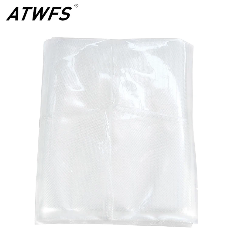 ATWFS 100 шт./упак. вакуумной упаковочной сумкой Еда Saver вакуумная упаковка мешки упаковки пакеты для вакуумной упаковки для Еда 12-35 см
