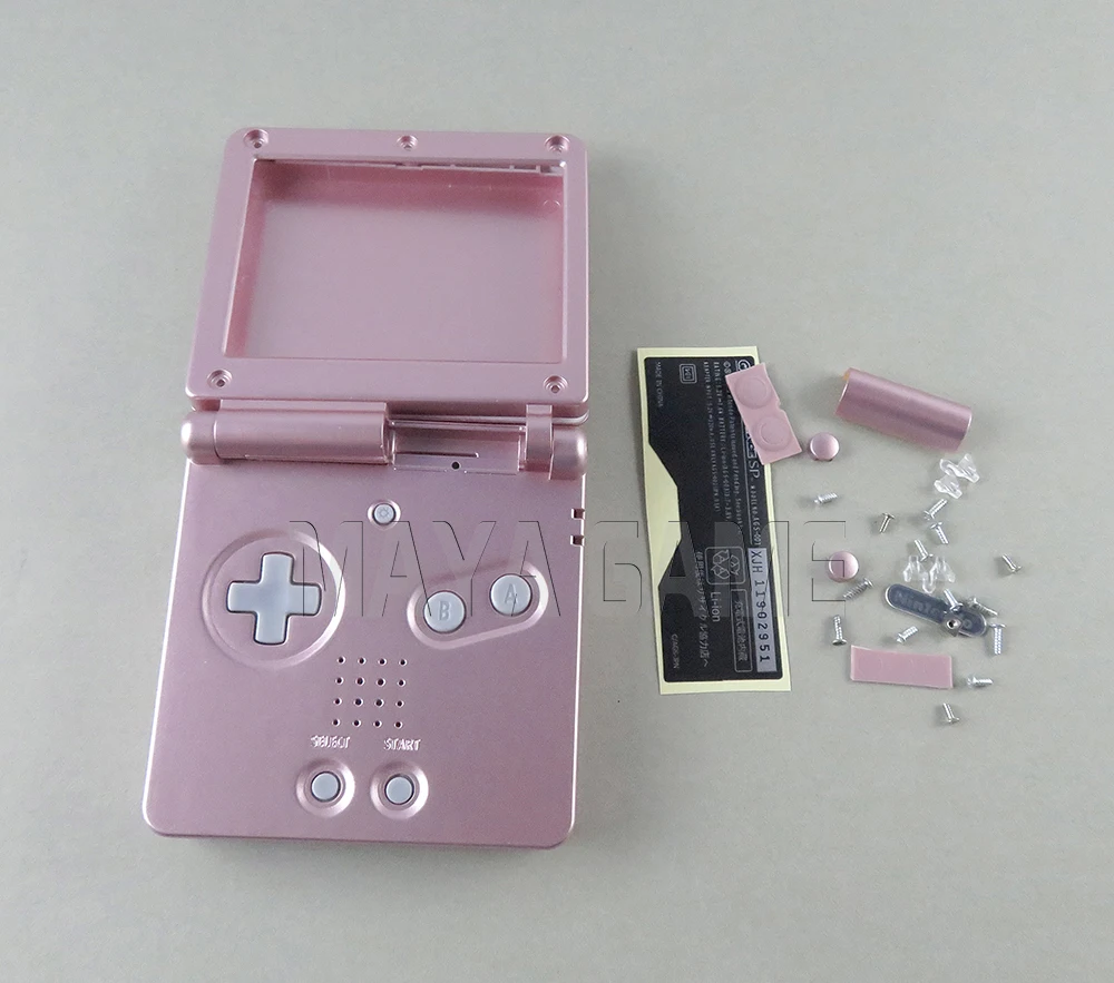 Чехол для Gameboy Advance SP сменный Корпус Корпуса с крышкой и винтами для GBA SP