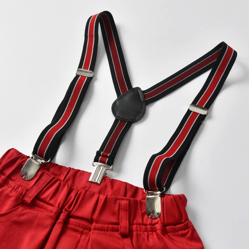 2019 Summer New Baby Set Short Sleeve T- Shirt With Shorts 2 Piece School Clothes Gentleman Outfit Sets |