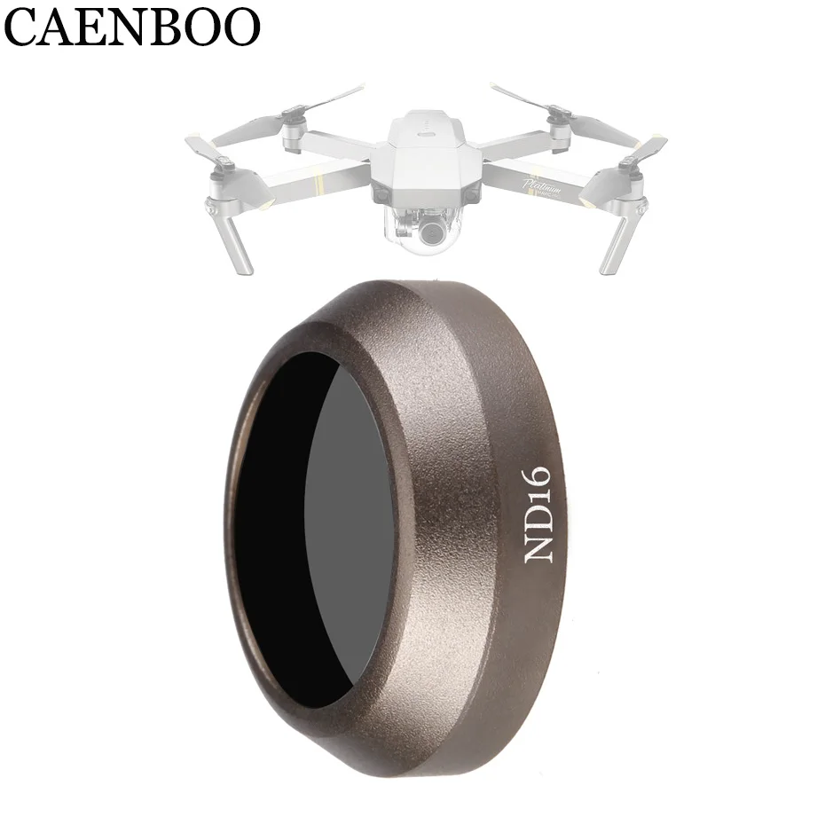 ND16 Filter CAENBOO Mavic Pro Drone камера фильтр круговой поляризационный фильтр CPL протектор для DJI Mavic Pro Platinum Gimbal аксессуары - Цвет: ND16 Filter