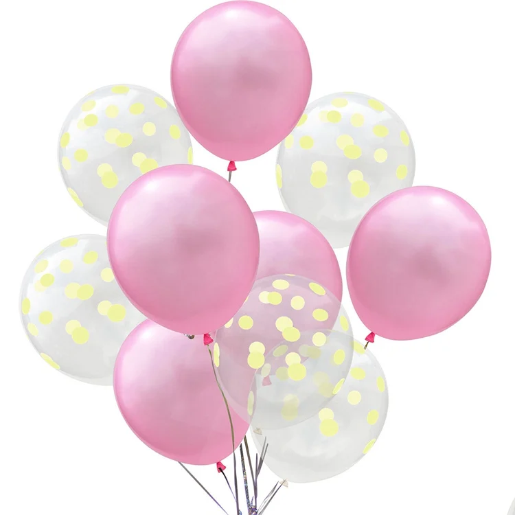 Balloon Set 8 Yoeriwoo 10 шт. латексные шары в горошек воздушные шарики в горошек с днем рождения украшения для вечеринки дети ребенок душ мальчик балоны Свадебные сувениры - Цвет: Balloon Set 8