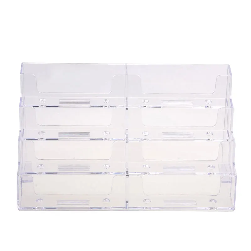 Практичный Новый 8 Карманный Рабочий стол прозрачный акриловый бизнес-держатель