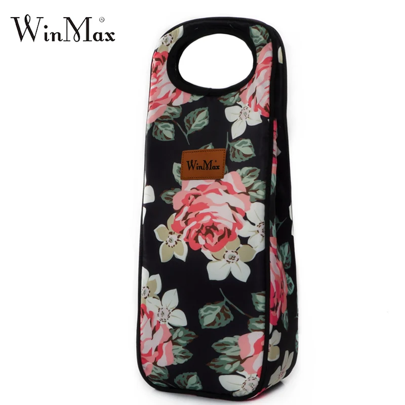 single Winmax бутылка шампанского морозильник один/двойные для винных бутылок держатель охладительный кулер, пузырь со льдом хоста подарок для невесты портативный - Цвет: single