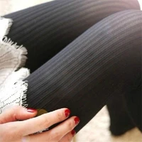 ygyeeg spring winter women tights stripe velvet hosiery solid candy color collants femme standard stockings pantyhose for woman
