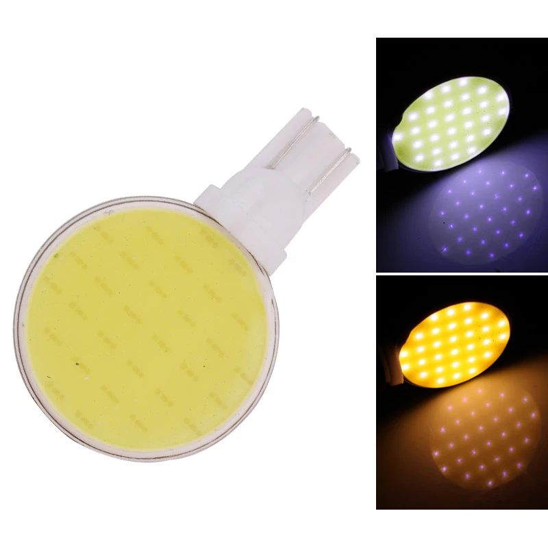

10Pcs Auto T10 Led 194 W5W LED 168 30COB Silica Car Super Bright Turn Side License Plate Light Lamp Bulb White Warm White DC 12V