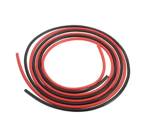 10 метров/лот высококачественный силиконовый провод 14 16 AWG 5 м красный и черный