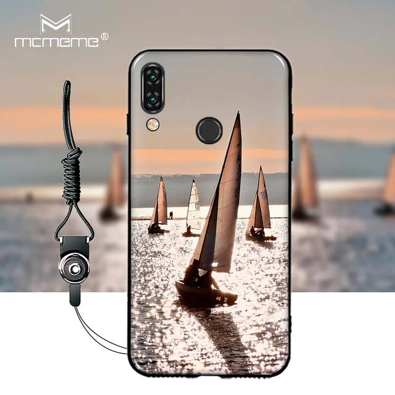 Для Asus Zenfone 5 ZE620KL чехол Модный пейзаж колесо обозрения Мягкий ТПУ задняя крышка