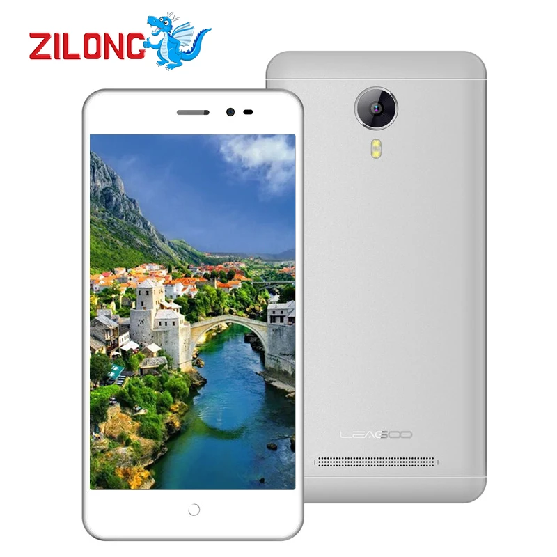 2016 Последним Leagoo Z5 Android 6.0 1.3 ГГц 5 дюймов 3 Г Мобильный телефон 480x854 IPS MT6580M Quad Core 1 ГБ