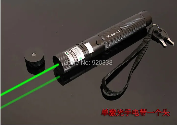 Lazer 50000 МВт SDLaser 303 532nm Мощный Регулируемый Фокус Горения Зеленая Лазерная Указка с