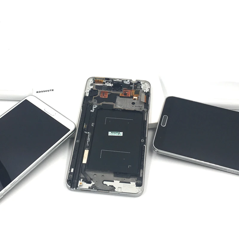 N9005 ЖК дисплей для samsung Galaxy Note 3 Дисплей планшета Сенсорный экран Примечание Frame n9005