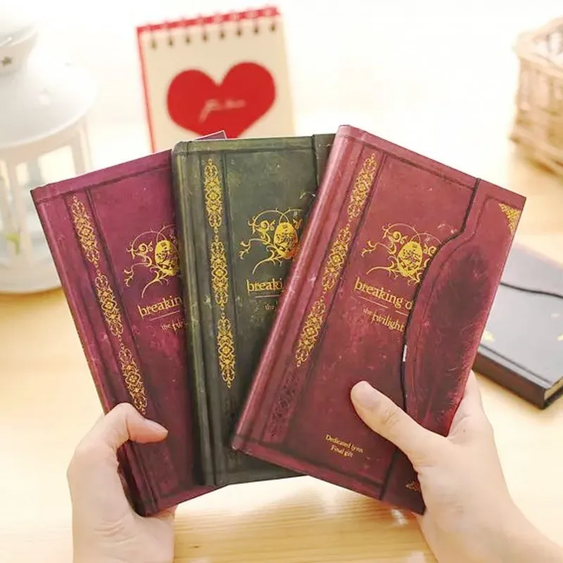 Классический винтажный блокнот креативный дневник в твердом переплете