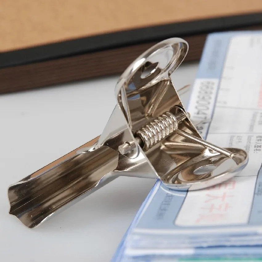 Бесплатная доставка (36 шт./лот) 51 мм зажимы с Круглым Верхом зажим для бульдога