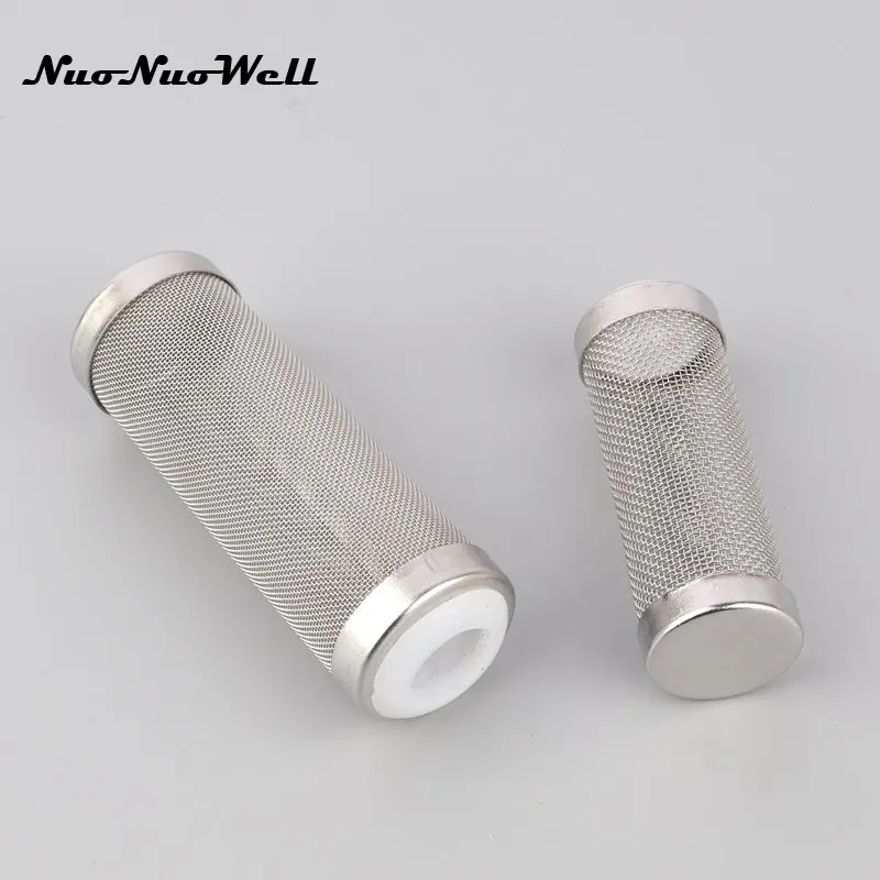 1pc NuoNuoWell 12/16 mm Pipe Stainless Steel Mesh Filter for Fish Tank Aquarium Water Outlet Shrimp Protective net | Дом и сад