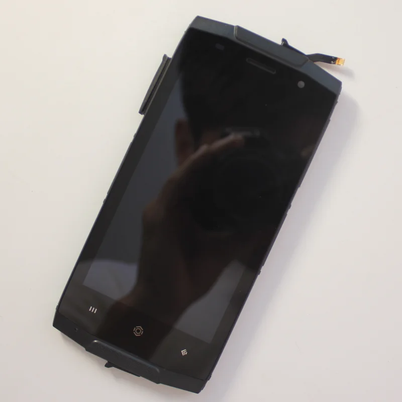 ЖК-дисплей 4 7 дюйма HOMTOM ZOJI Z6 + дигитайзер сенсорного экрана рамка в сборе 100%