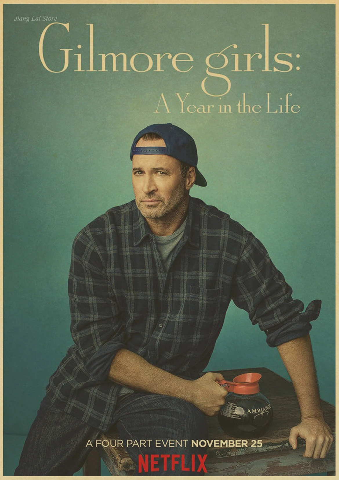 Gilmore девушки кино Кристен Риттер плакат на стену в стиле ретро винтажная живопись