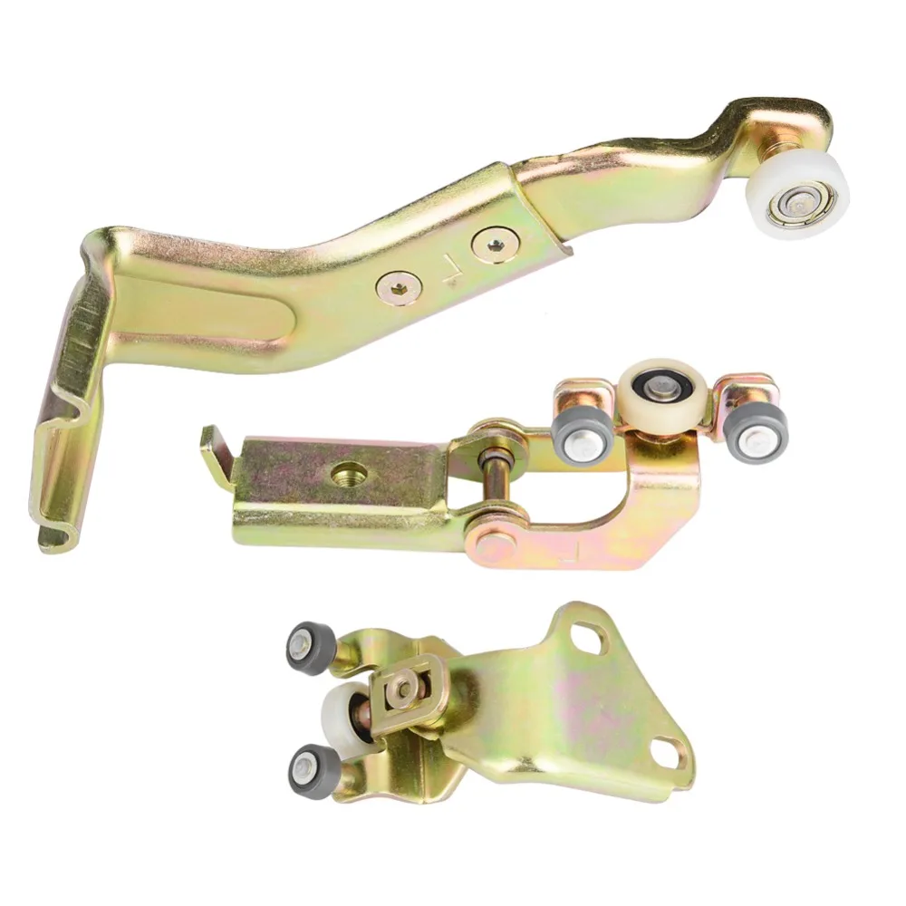 1 компл. автомобиля раздвижные двери ролик Руководство Комплект Нижняя средняя